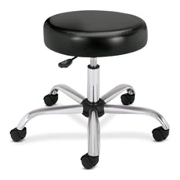 Hon HON Company HONMTS01EA11 Medical Exam Stool- w-o Back- 24-.25 in x27-.25 in x22 in - Black MTS01EA11 - main